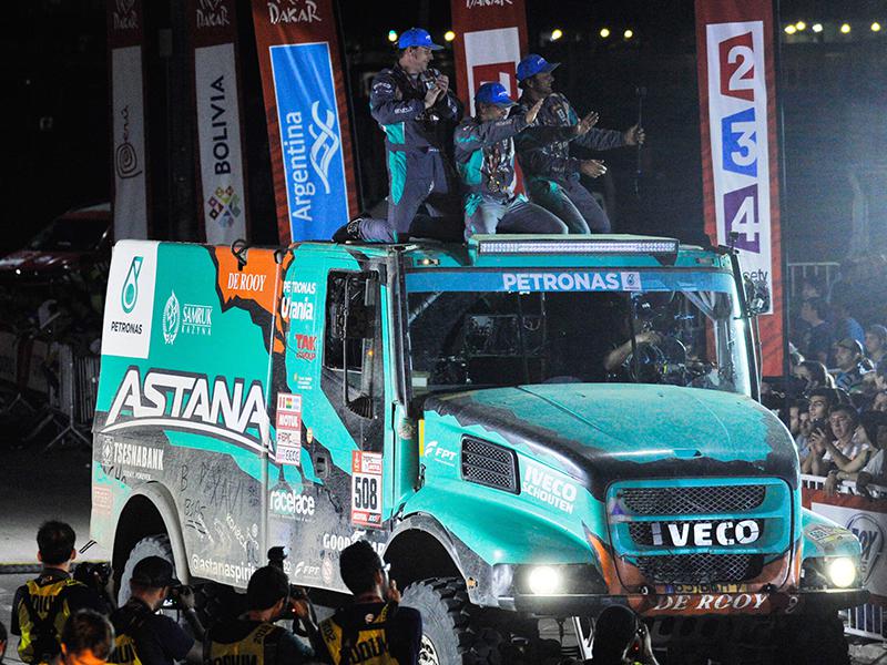 Победа экипажа IVECO / Africa Eco Race 2018