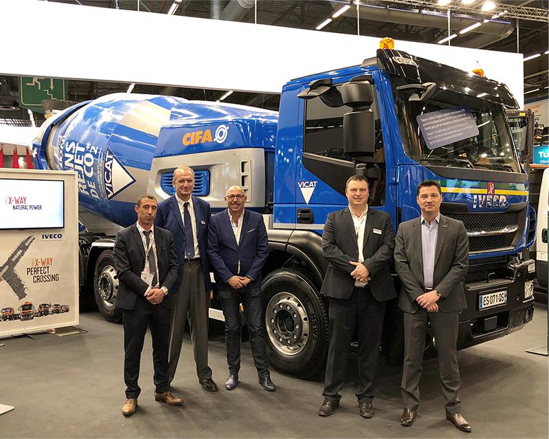 Автобетоносмеситель IVECO Stralis X-WAY с установкой CIFA