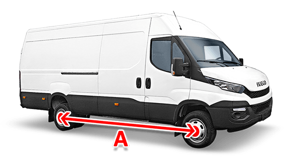 Колесные базы грузового фургона IVECO Daily