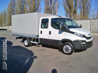 IVECO Daily с двойной кабиной + бортовая тентованная платформа